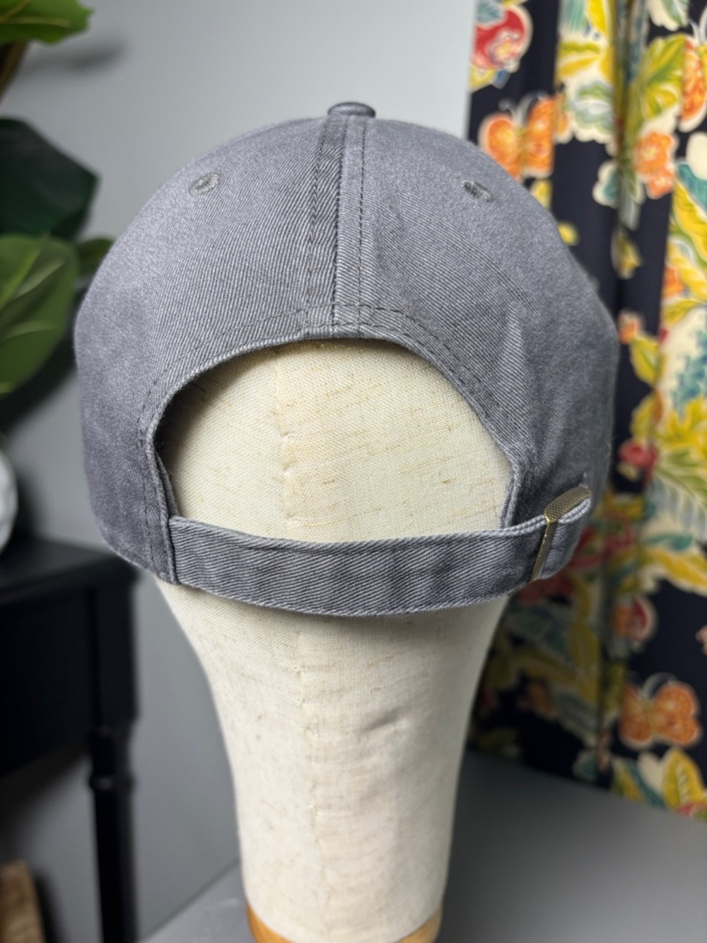 MLB LOS ANGELES DODGERS '47 CLEAN UP Baseball Hat Charcoal Gray - Picture 4 of 8